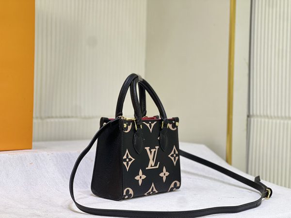 ルイヴィトン アンプラント オンザゴー BB ブラック ベージュ lv301271 N品 ルイヴィトンミニトートバッグ - 画像 (9)