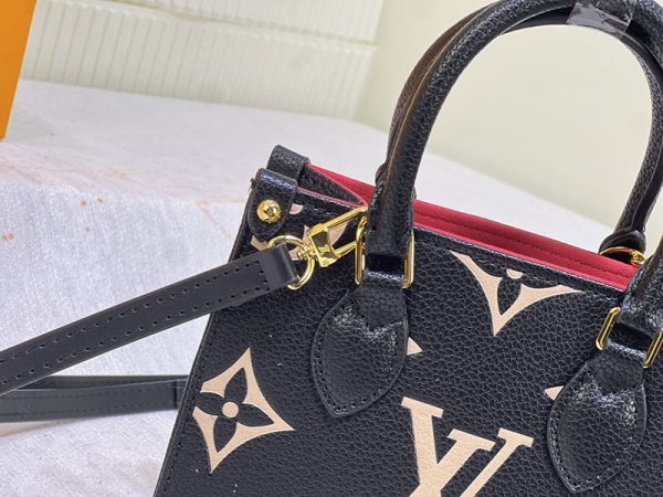 ルイヴィトン アンプラント オンザゴー BB ブラック ベージュ lv301271 N品 ルイヴィトンミニトートバッグ - 画像 (5)