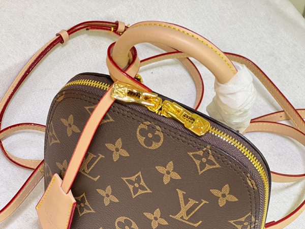 ルイヴィトン バックパック リュックサック レディース モノグラム アルマ・バックパック ブラウン M47132 N品 - 画像 (7)