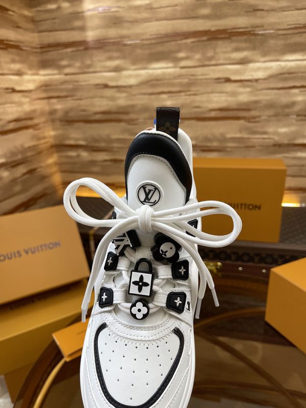 ルイヴィトン 靴 LV アークライト スニーカー レディース lv303277 ブラック/ホワイト N品 ルイヴィトンレディーススニーカー - 画像 (6)