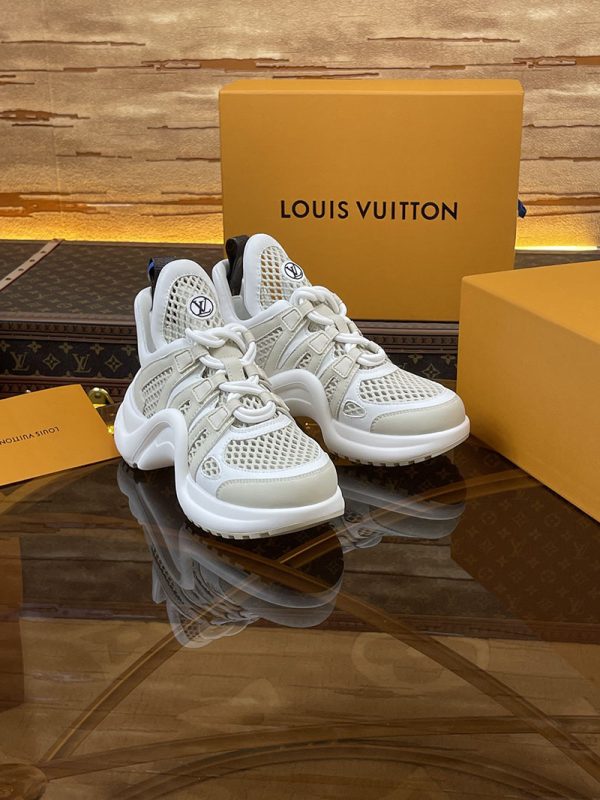 ルイヴィトン 靴 LV アークライト スニーカー レディース lv303279 ベージュ N品 ルイヴィトン スニーカー 値段 - 画像 (7)