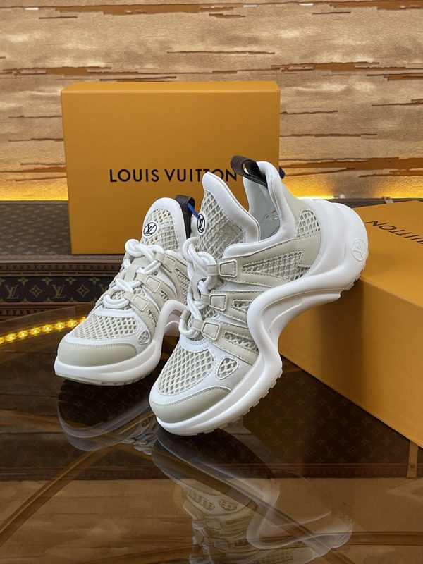 ルイヴィトン 靴 LV アークライト スニーカー レディース lv303279 ベージュ N品 ルイヴィトン スニーカー 値段 - 画像 (6)