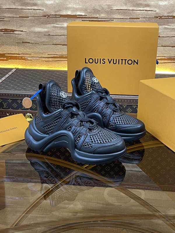 ルイヴィトン 靴 LV アークライト スニーカー レディース lv303280 ブラック N品 ルイヴィトン スニーカー 値段 - 画像 (7)