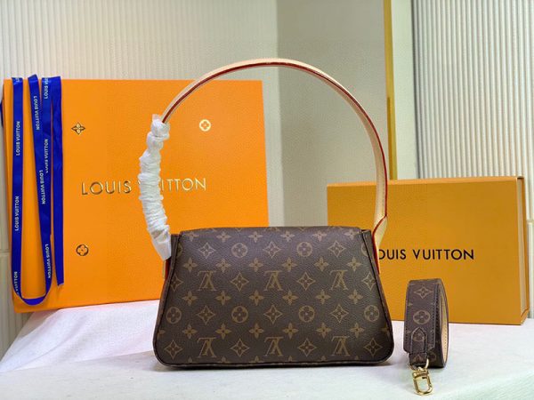 ルイヴィトン MONOGRAM モノグラム ミニ・ルーピング M51147 N品 ハンドバッグ - 画像 (7)