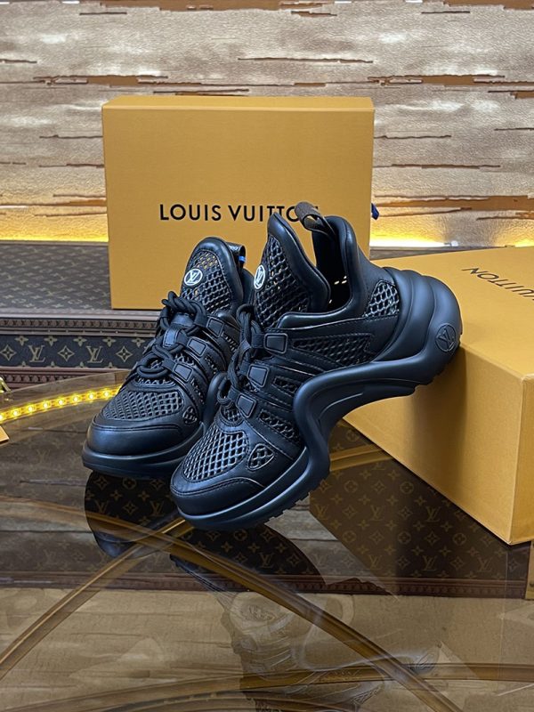 ルイヴィトン 靴 LV アークライト スニーカー レディース lv303280 ブラック N品 ルイヴィトン スニーカー 値段 - 画像 (6)