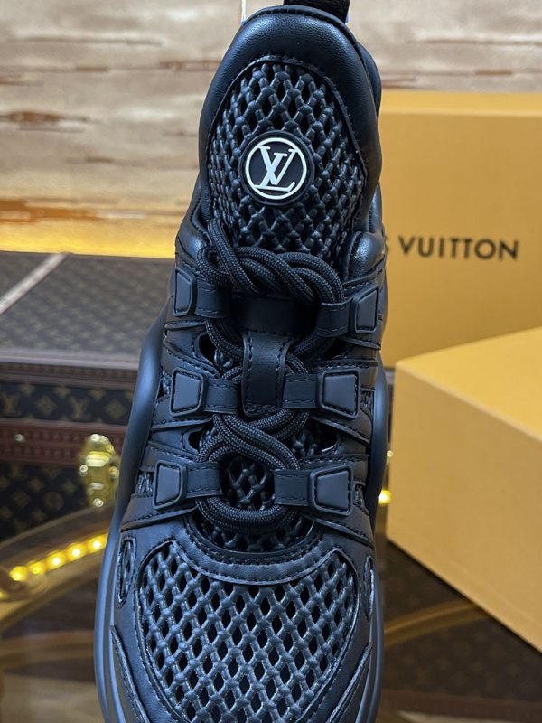ルイヴィトン 靴 LV アークライト スニーカー レディース lv303280 ブラック N品 ルイヴィトン スニーカー 値段 - 画像 (4)