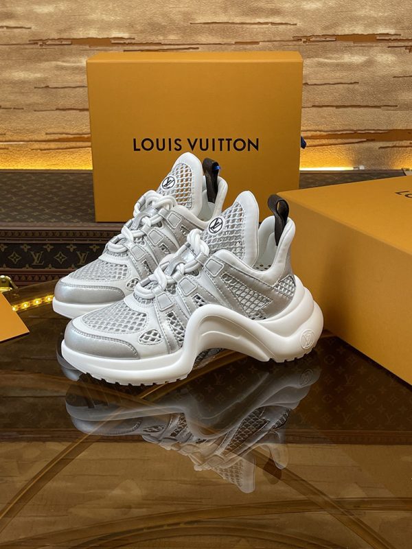ルイヴィトン 靴 LV アークライト スニーカー レディース lv303281 シルバー N品 ルイヴィトン スニーカー 値段 - 画像 (9)