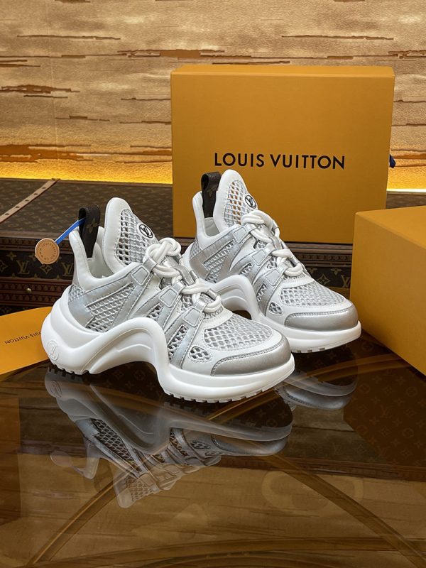 ルイヴィトン 靴 LV アークライト スニーカー レディース lv303281 シルバー N品 ルイヴィトン スニーカー 値段 - 画像 (8)