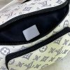 ルイヴィトン モノグラムシャドウ ラッシュバムバッグ ウエストバッグ ホワイト M25227 N品 - 画像 (3)
