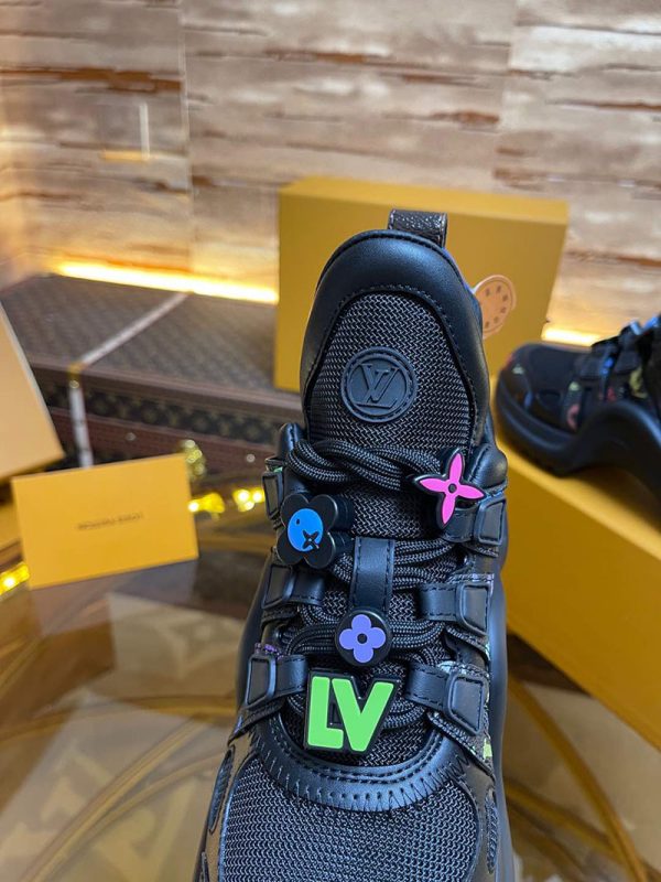 ルイヴィトン 靴 LV アークライト スニーカー レディース lv303283 ブラック N品 ヴィトン スニーカー レディース 新作 - 画像 (5)