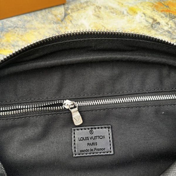 ルイヴィトン ダミエ グラフィット トワレポーチ 黒 N47625 メンズ ダミエグラフィットキャンバス ポーチ N品 - 画像 (5)