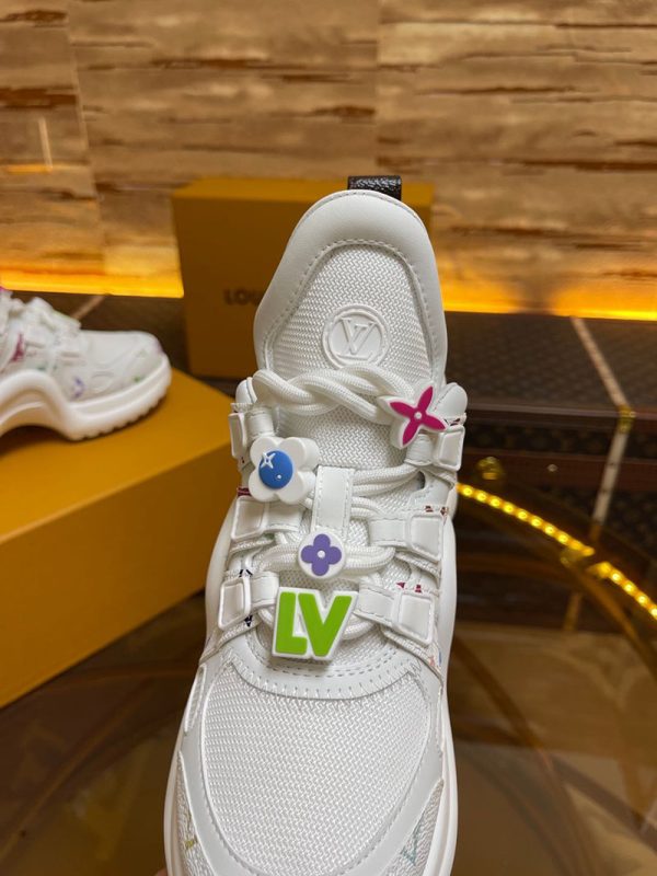 ルイヴィトン 靴 LV アークライト スニーカー レディース lv303284 ホワイト N品 ヴィトン スニーカー レディース 新作 - 画像 (5)