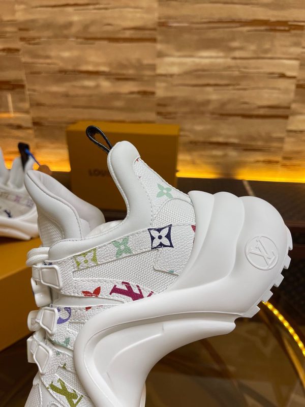 ルイヴィトン 靴 LV アークライト スニーカー レディース lv303284 ホワイト N品 ヴィトン スニーカー レディース 新作 - 画像 (4)