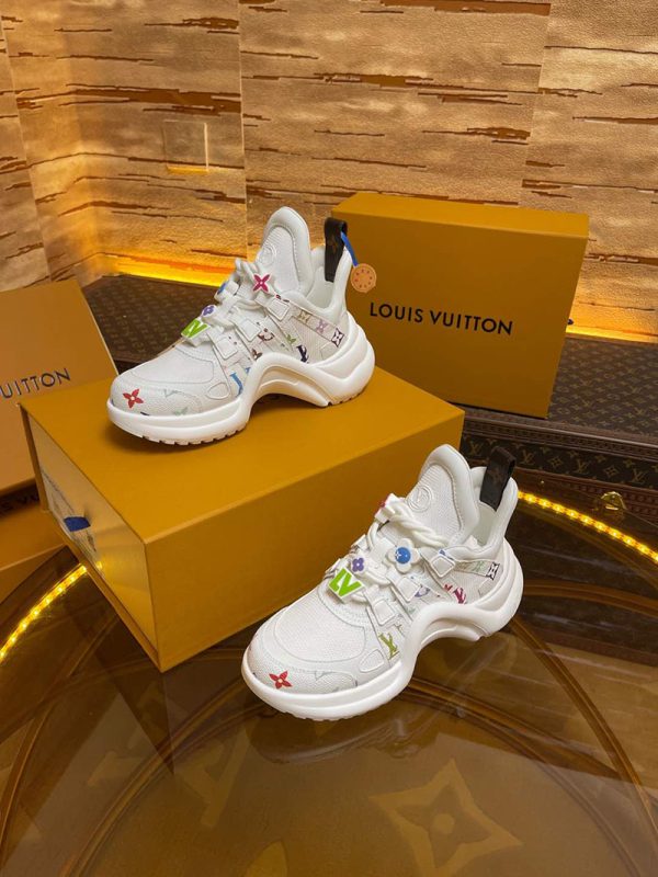 ルイヴィトン 靴 LV アークライト スニーカー レディース lv303284 ホワイト N品 ヴィトン スニーカー レディース 新作 - 画像 (3)