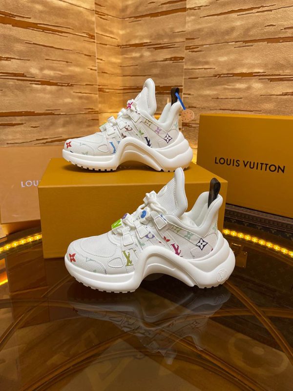 ルイヴィトン 靴 LV アークライト スニーカー レディース lv303284 ホワイト N品 ヴィトン スニーカー レディース 新作 - 画像 (2)