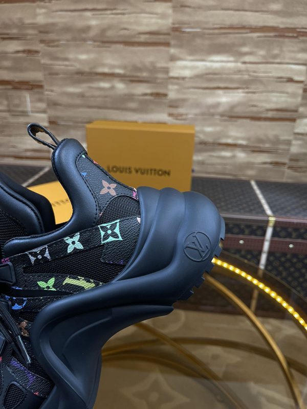 ルイヴィトン 靴 LV アークライト スニーカー レディース lv303285 ブラック N品 ヴィトン スニーカー レディース モノグラム - 画像 (4)