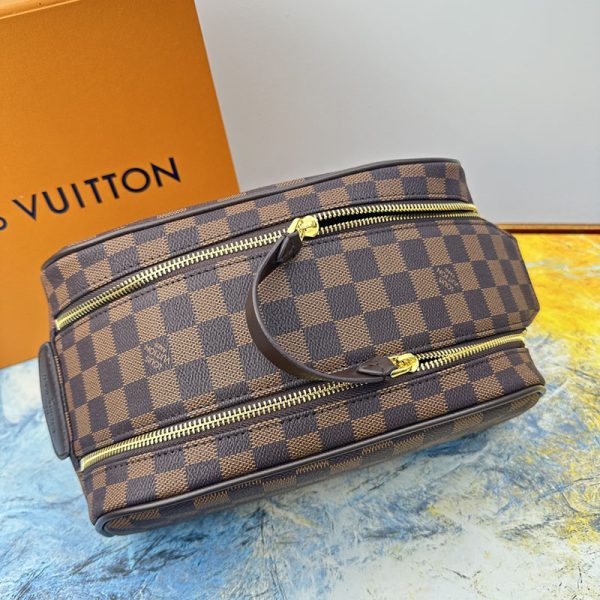ルイヴィトン トゥルース トワレ キングサイズ ダミエエベヌ セカンドバッグ メンズ トラベル ポーチ N47527 N品 - 画像 (2)