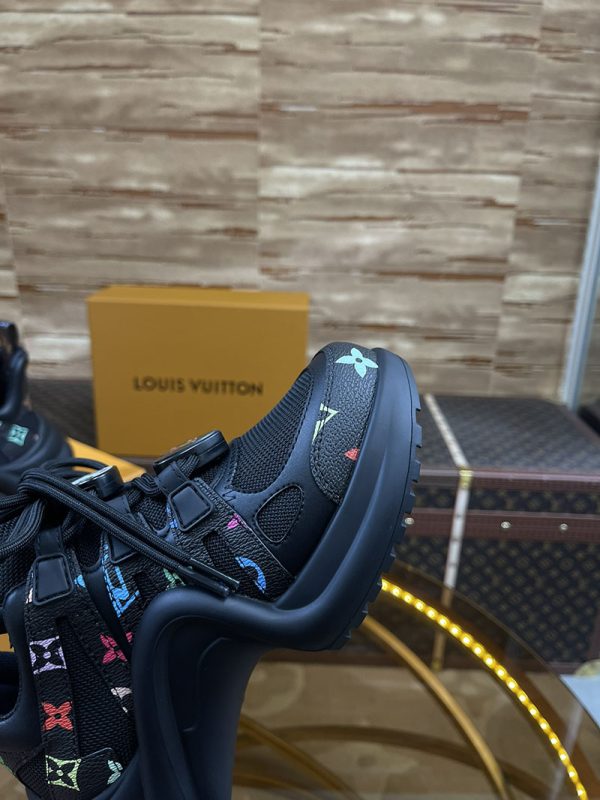 ルイヴィトン 靴 LV アークライト スニーカー レディース lv303285 ブラック N品 ヴィトン スニーカー レディース モノグラム - 画像 (2)