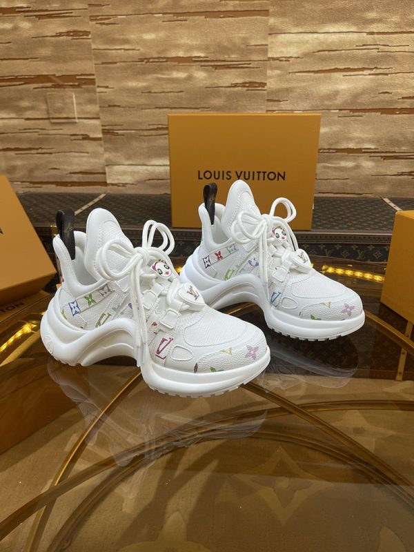 ルイヴィトン 靴 LV アークライト スニーカー レディース lv303286 ホワイト N品 ヴィトン スニーカー レディース モノグラム - 画像 (8)