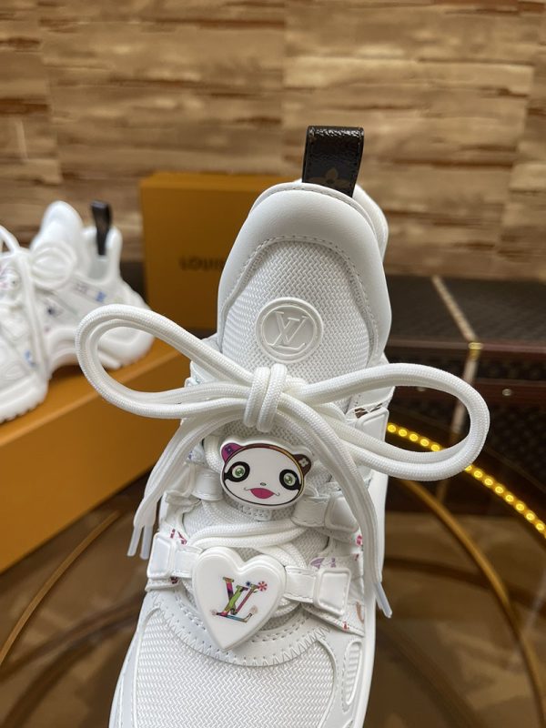 ルイヴィトン 靴 LV アークライト スニーカー レディース lv303286 ホワイト N品 ヴィトン スニーカー レディース モノグラム - 画像 (3)