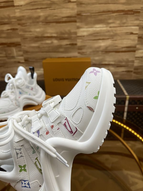 ルイヴィトン 靴 LV アークライト スニーカー レディース lv303286 ホワイト N品 ヴィトン スニーカー レディース モノグラム - 画像 (2)