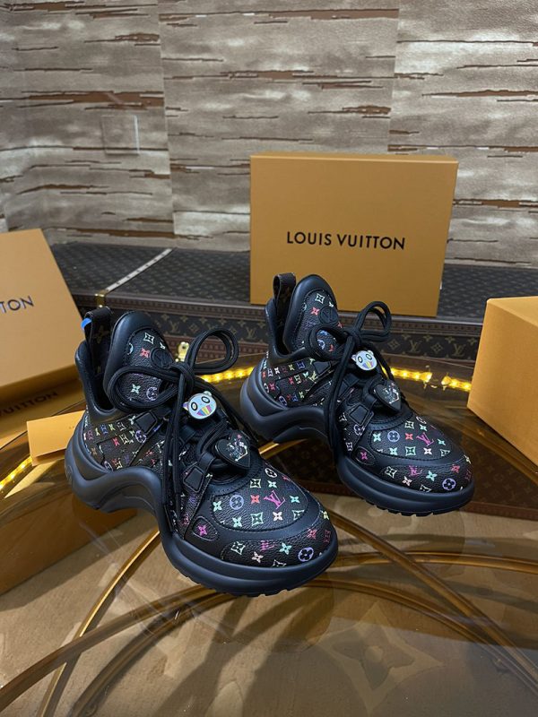 ルイヴィトン 靴 LV アークライト スニーカー レディース lv303287 ブラック N品 ヴィトン 靴 レディース - 画像 (8)