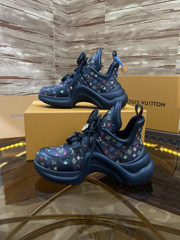 ルイヴィトン 靴 LV アークライト スニーカー レディース lv303287 ブラック N品 ヴィトン 靴 レディース - 画像 (6)