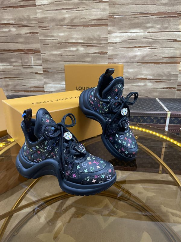 ルイヴィトン 靴 LV アークライト スニーカー レディース lv303287 ブラック N品 ヴィトン 靴 レディース - 画像 (5)