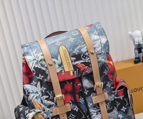 ルイヴィトン モノグラム サーフィン クリストファー MM M24996 リュックサック バックパック N品 - 画像 (4)