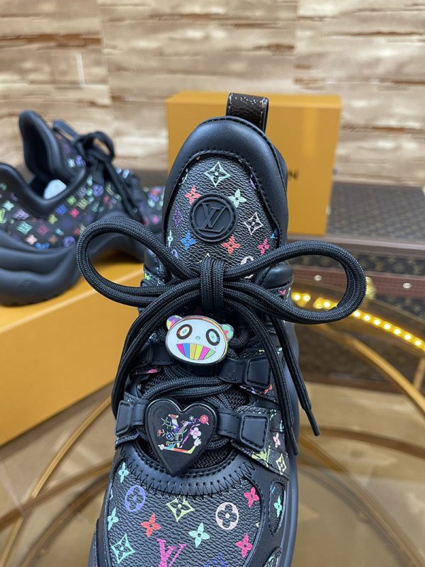 ルイヴィトン 靴 LV アークライト スニーカー レディース lv303287 ブラック N品 ヴィトン 靴 レディース - 画像 (4)