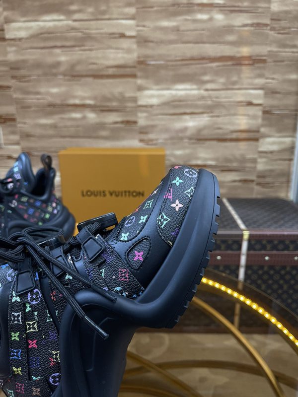 ルイヴィトン 靴 LV アークライト スニーカー レディース lv303287 ブラック N品 ヴィトン 靴 レディース - 画像 (2)