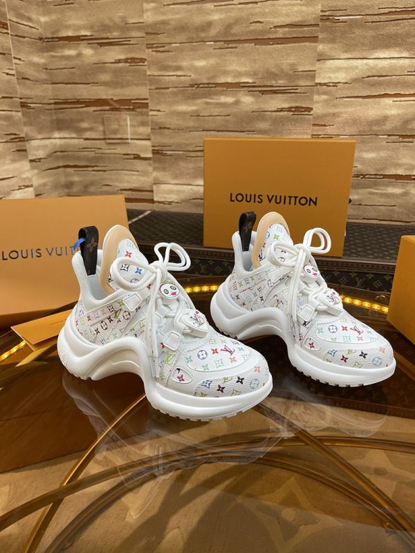 ルイヴィトン 靴 LV アークライト スニーカー レディース lv303288 ホワイト N品 ヴィトン 靴 レディース - 画像 (8)