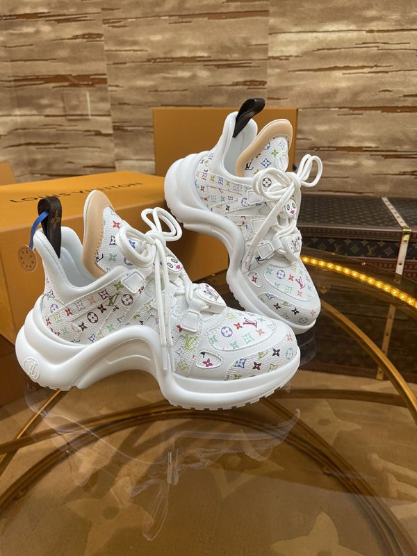 ルイヴィトン 靴 LV アークライト スニーカー レディース lv303288 ホワイト N品 ヴィトン 靴 レディース - 画像 (5)