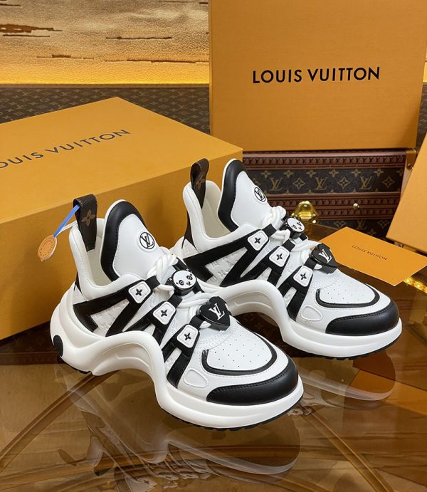 ルイヴィトン 靴 LV アークライト スニーカー レディース lv303289 ホワイト N品 ルイヴィトン アークライト 履き心地 - 画像 (9)
