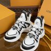ルイヴィトン 靴 LV アークライト スニーカー レディース lv303289 ホワイト N品 ルイヴィトン アークライト 履き心地 - 画像 (8)