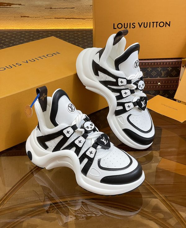 ルイヴィトン 靴 LV アークライト スニーカー レディース lv303289 ホワイト N品 ルイヴィトン アークライト 履き心地 - 画像 (7)