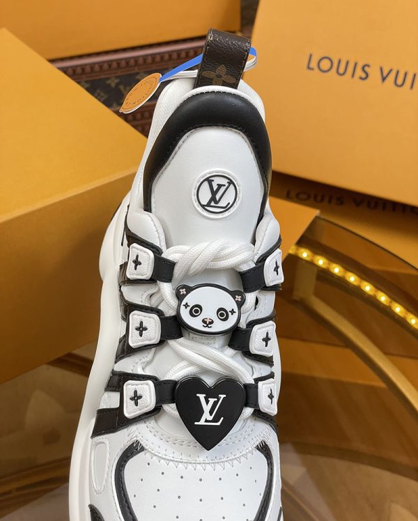 ルイヴィトン 靴 LV アークライト スニーカー レディース lv303289 ホワイト N品 ルイヴィトン アークライト 履き心地 - 画像 (3)