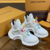 ルイヴィトン 靴 LV アークライト スニーカー レディース lv303290 グレー N品 ルイヴィトン アークライト 履き心地 - 画像 (9)