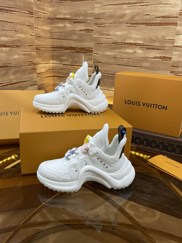 ルイヴィトン 靴 LV アークライト スニーカー レディース lv303295 ホワイト N品 ルイヴィトン アークライト コーデ - 画像 (6)