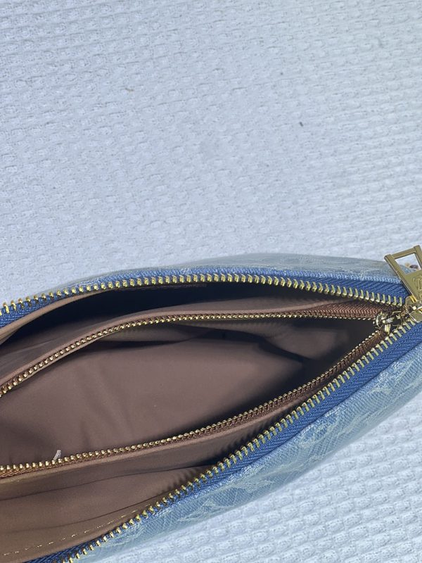 ルイヴィトン M11401 LVバイザプール クッサンBB ハンドバッグ ブルー レディース N品 - 画像 (2)