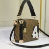 ルイヴィトン ショルダーバッグ モノグラム・リバースMM サイドトランク M47202 2wayハンドバッグ N品 - 画像 (9)