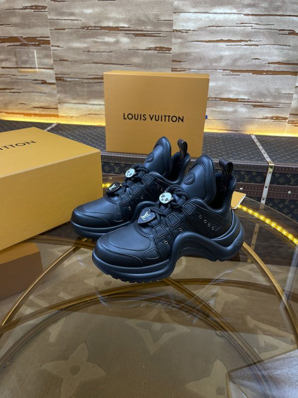 ルイヴィトン 靴 LV アークライト スニーカー レディース lv303296 ブラック N品 ルイヴィトン アークライト コーデ - 画像 (9)