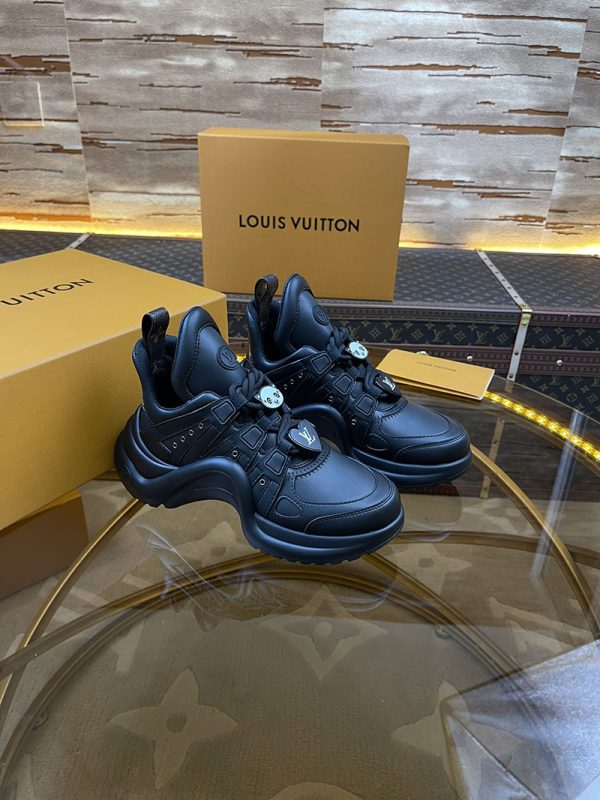 ルイヴィトン 靴 LV アークライト スニーカー レディース lv303296 ブラック N品 ルイヴィトン アークライト コーデ - 画像 (8)