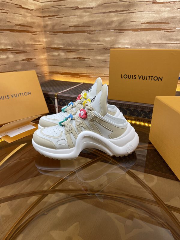 ルイヴィトン 靴 LV アークライト スニーカー レディース lv303298 ベージュ N品 ヴィトン 靴 スニーカー - 画像 (7)