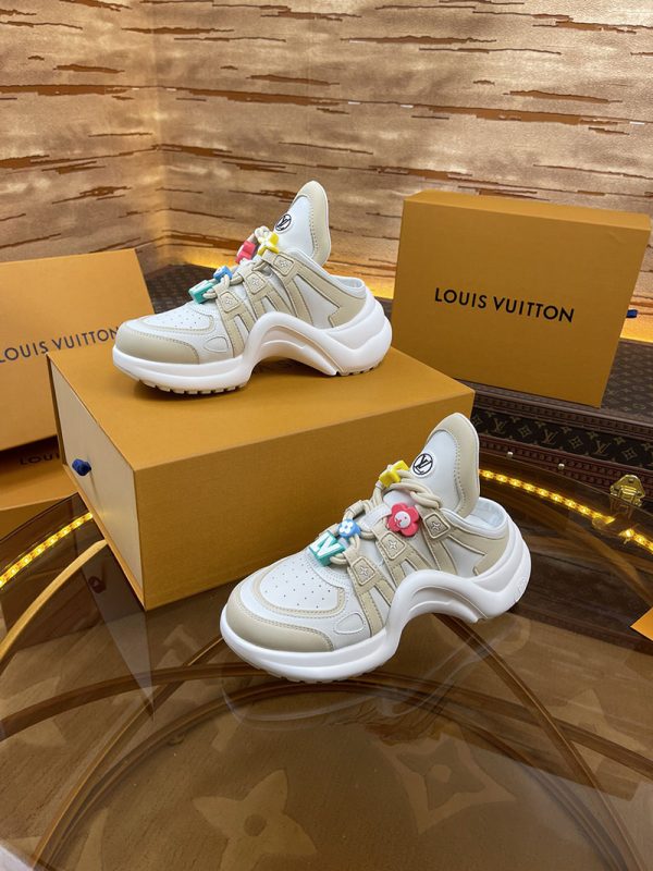 ルイヴィトン 靴 LV アークライト スニーカー レディース lv303298 ベージュ N品 ヴィトン 靴 スニーカー - 画像 (6)
