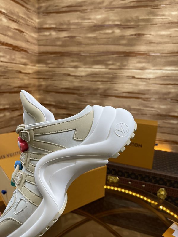 ルイヴィトン 靴 LV アークライト スニーカー レディース lv303298 ベージュ N品 ヴィトン 靴 スニーカー - 画像 (4)