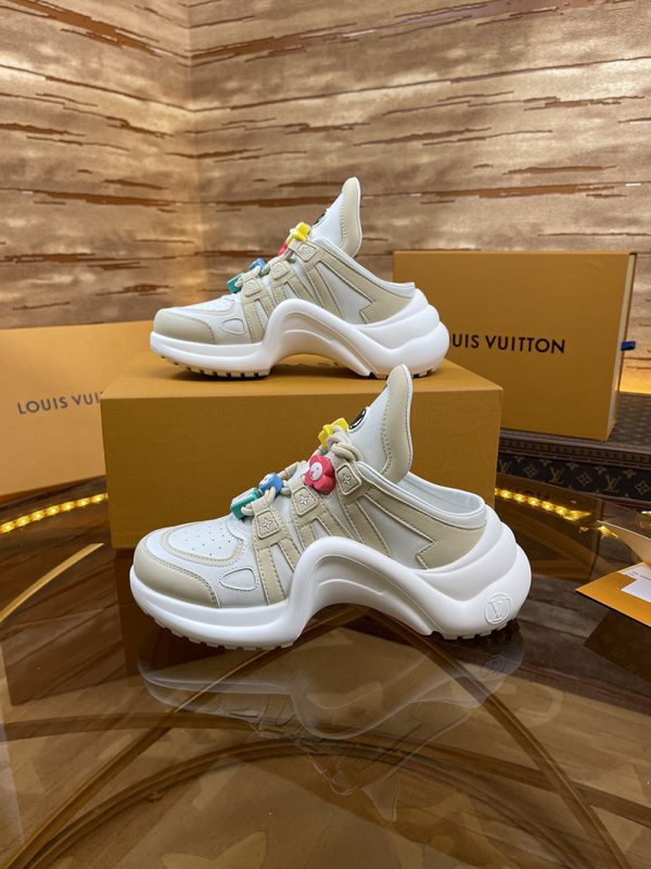 ルイヴィトン 靴 LV アークライト スニーカー レディース lv303298 ベージュ N品 ヴィトン 靴 スニーカー - 画像 (2)