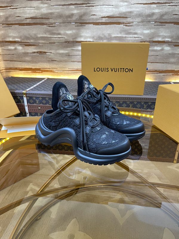 ルイヴィトン 靴 LV アークライト スニーカー レディース lv303299 ブラック N品 ヴィトン 靴 スニーカー - 画像 (7)