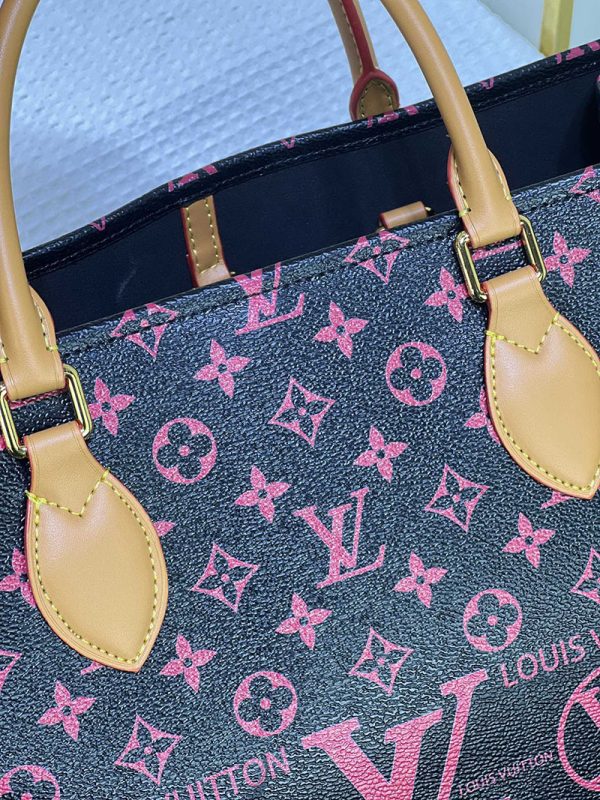 ルイヴィトン オンザゴー MM トートバッグ lv301299 ピンク N品 ルイヴィトン トートバッグ 限定 - 画像 (5)