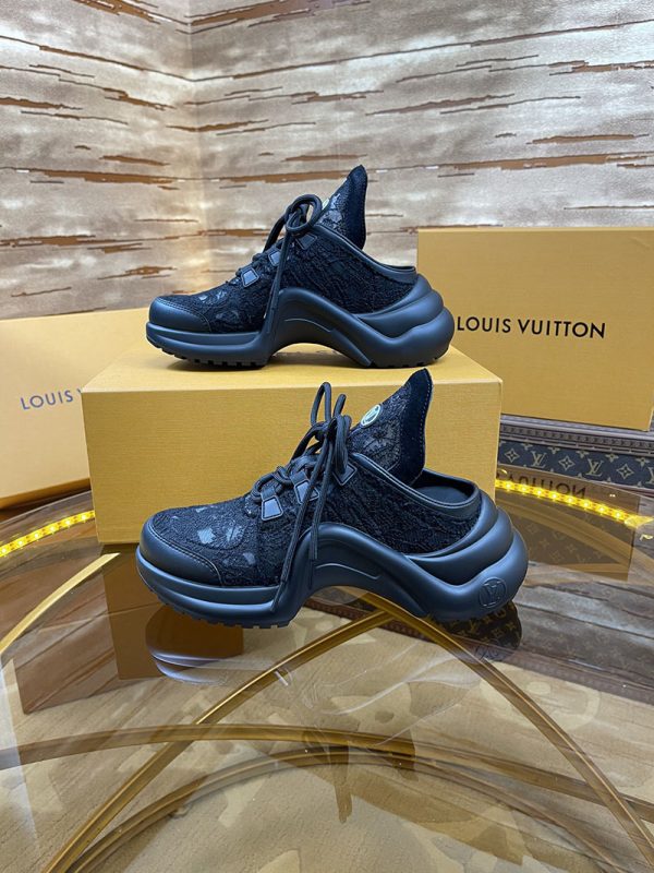 ルイヴィトン 靴 LV アークライト スニーカー レディース lv303299 ブラック N品 ヴィトン 靴 スニーカー - 画像 (5)